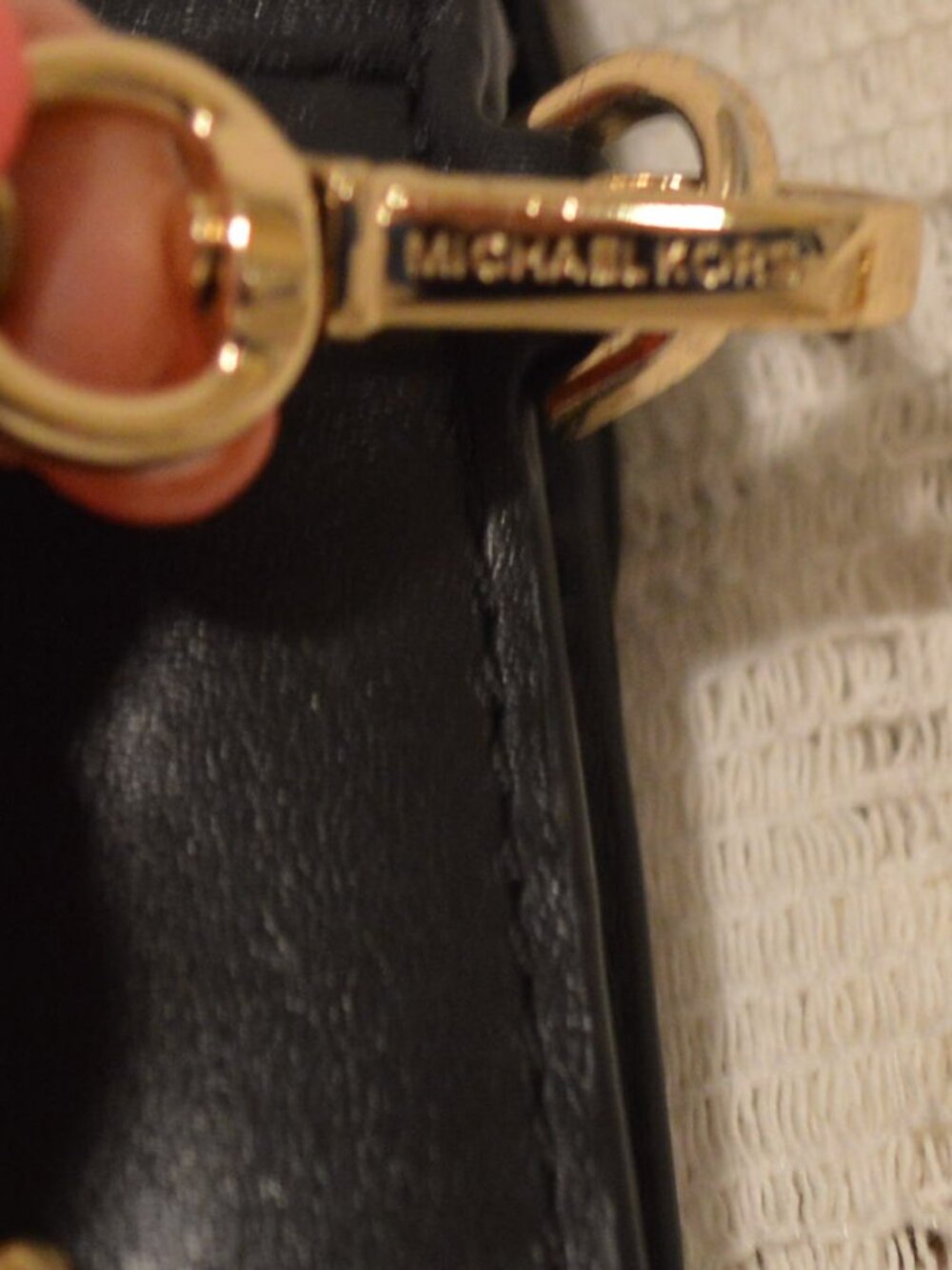 Michael Kors Black Leather Small Wallet - Picture 7 of 11